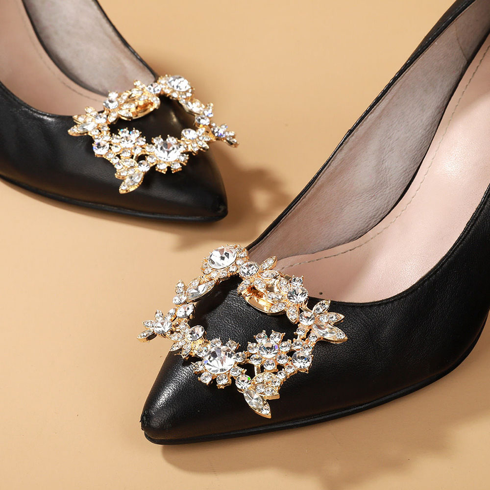 jeweled bridal shoes